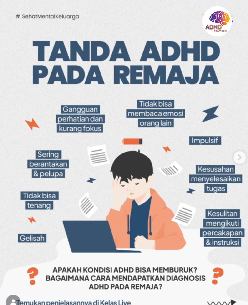 Screening ADHD Non-Diagnostik: Edukasi Awal bagi Orang Tua di Kabupaten Pati