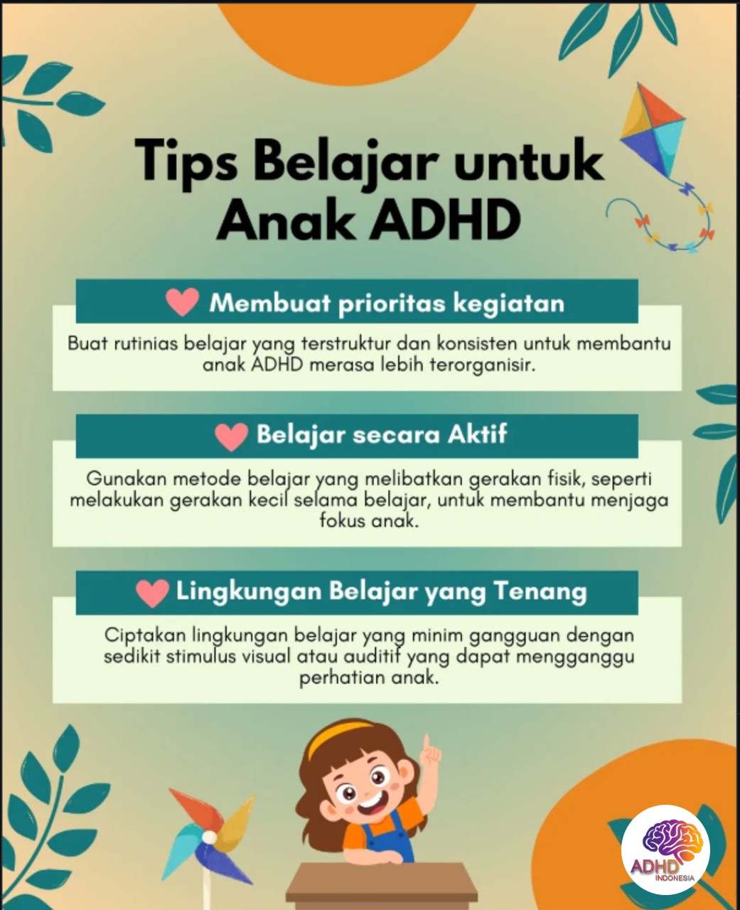 Strategi Belajar yang Cocok untuk Anak ADHD di Kabupaten Pati